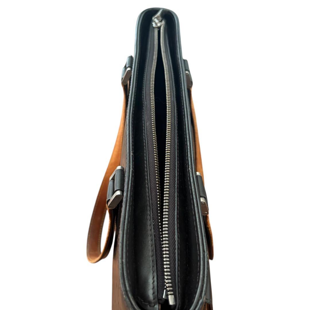 LOUIS VUITTON トートバッグ モノグラム 大容量 黒 　ウィルウッド