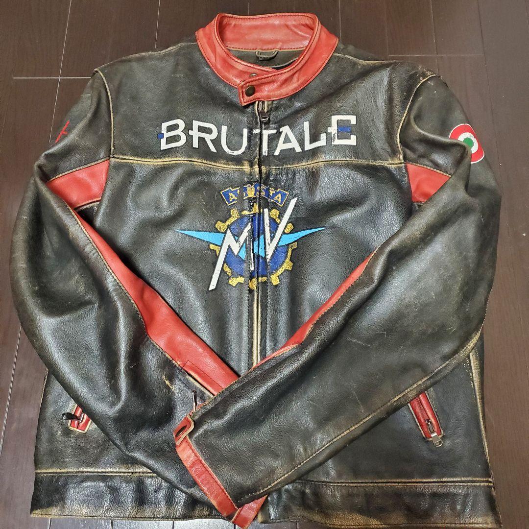 HYDROGEN　　MV AGUSTA ライダースジャケット　肩　肘パッド付き