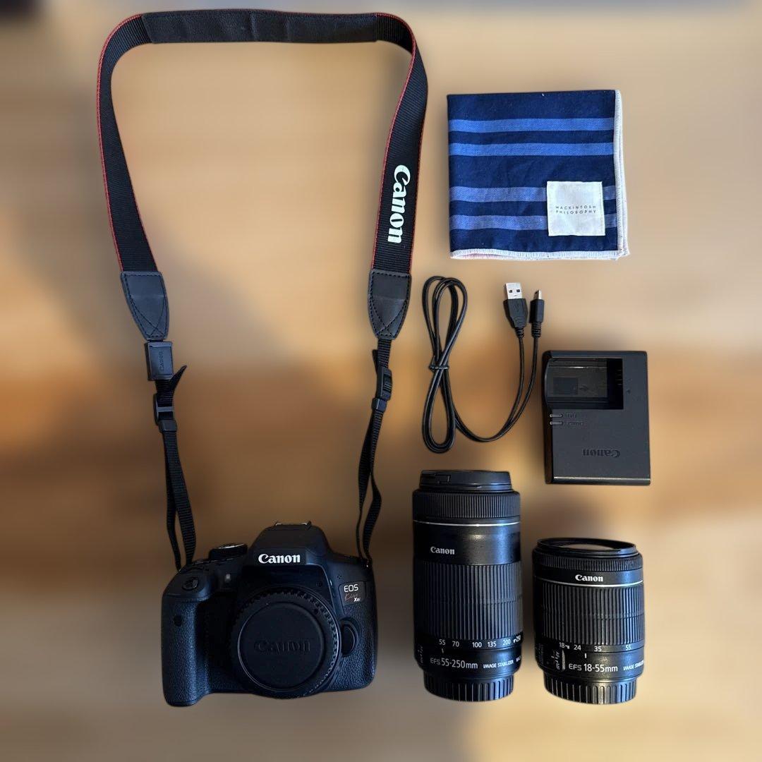 EOS Kiss X8i ダブルズームキット