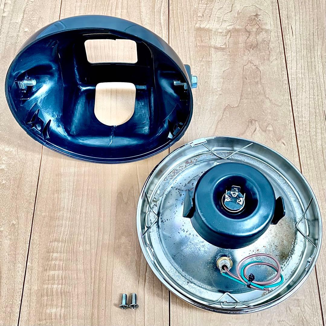 当時物 CIBIE シビエ 凹み ヘッドライト CB400F ホーク マーシャル