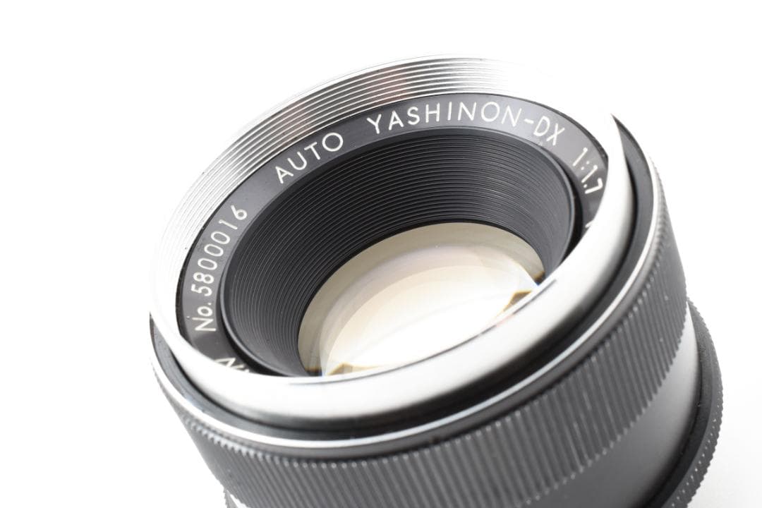 レンズ(単焦点) YASHICA AUTO YASHINON-DX 50mm F1.7 Y051