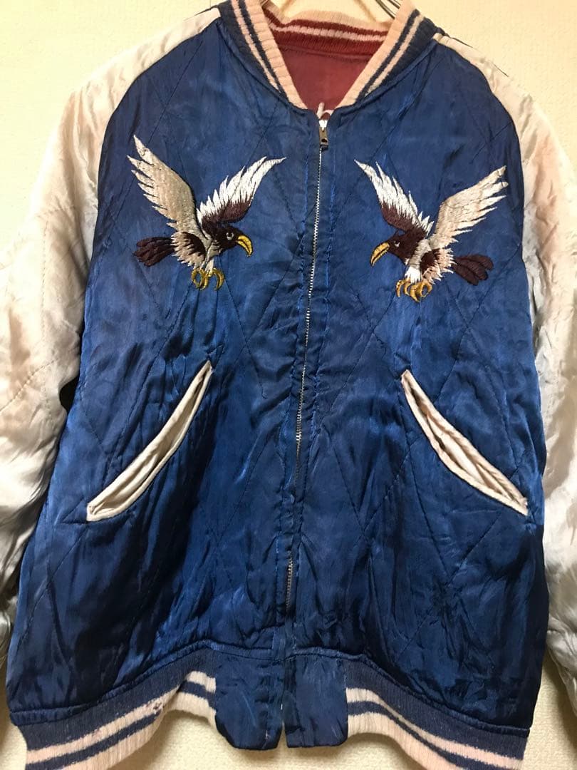 50s スーベニアジャケット ベトジャン スカシャツ スカジャン 状態良