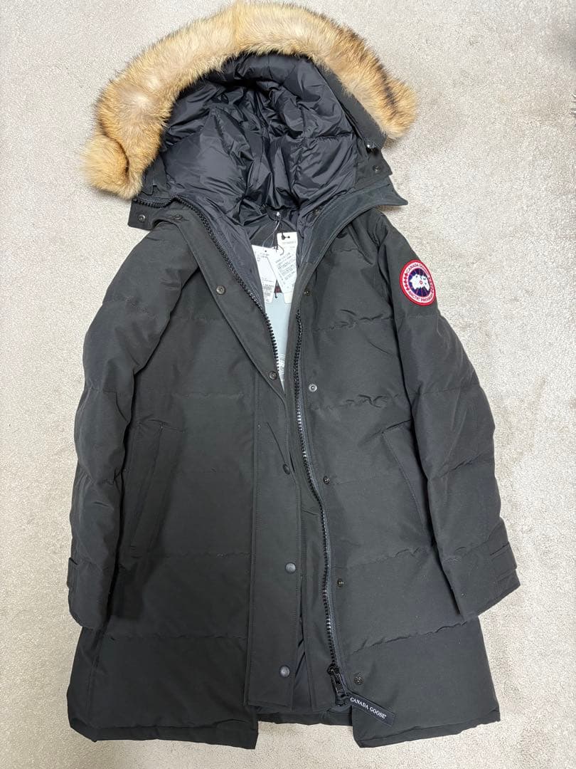 新品未使用　カナダグースCANDA 　シェルバーン 　ダウン　黒　S