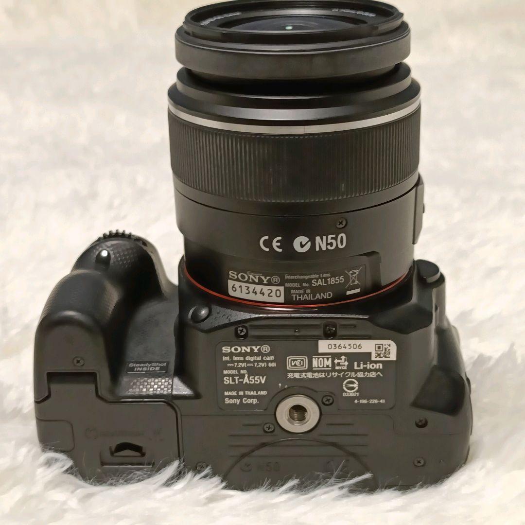 SONY α55 デジタル一眼レフカメラ ダブルズームレンズキット