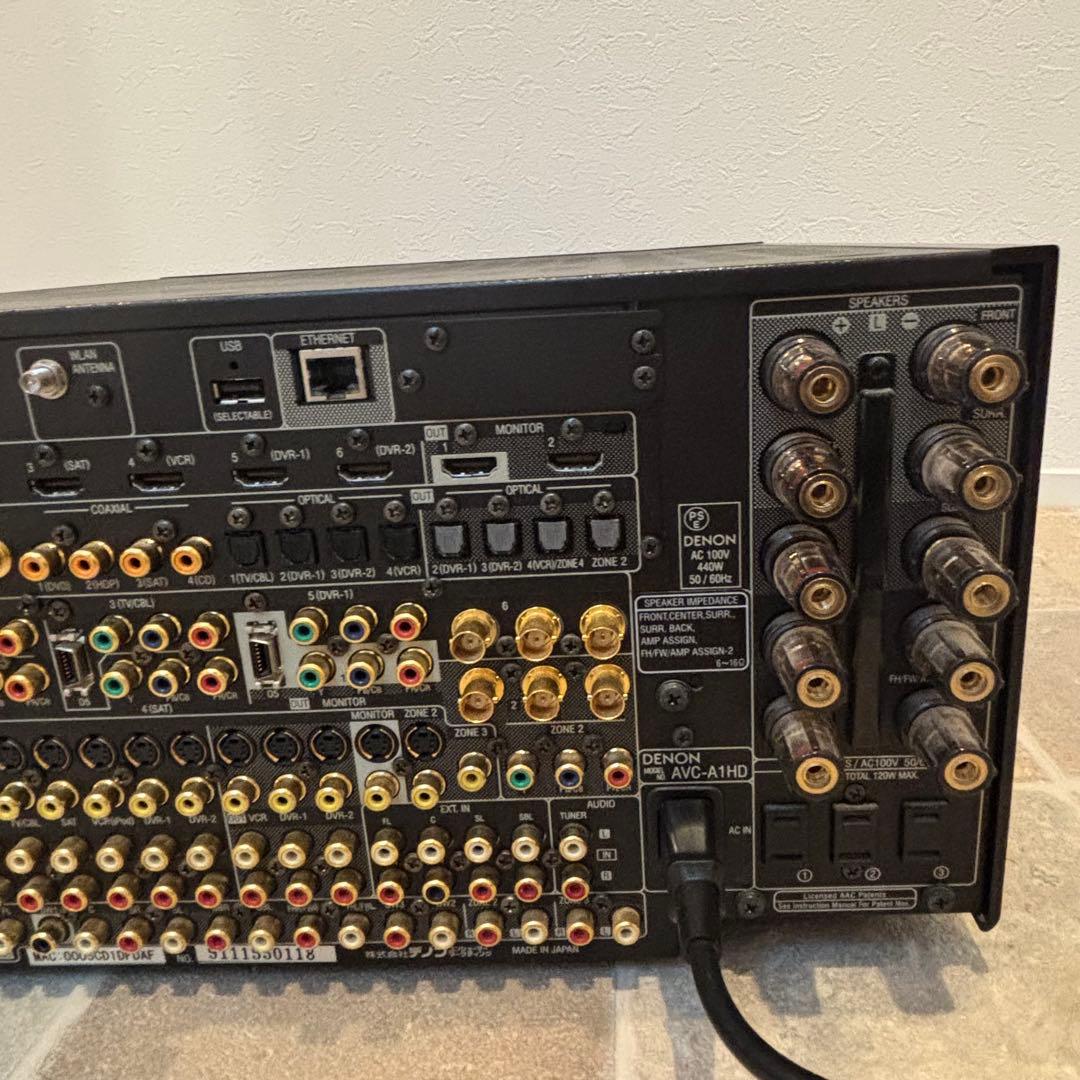 DENON サラウンドアンプ AVC-A1HD ジャンク品