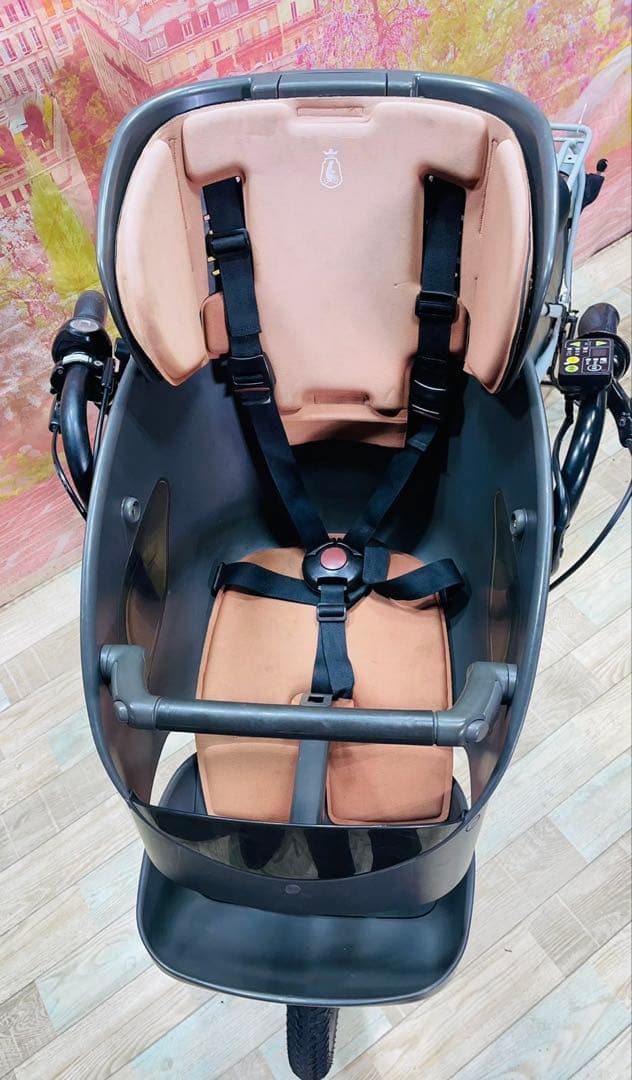 K3033 電動自転車ブリヂストン bikke子供乗せ 20インチ 送料無料