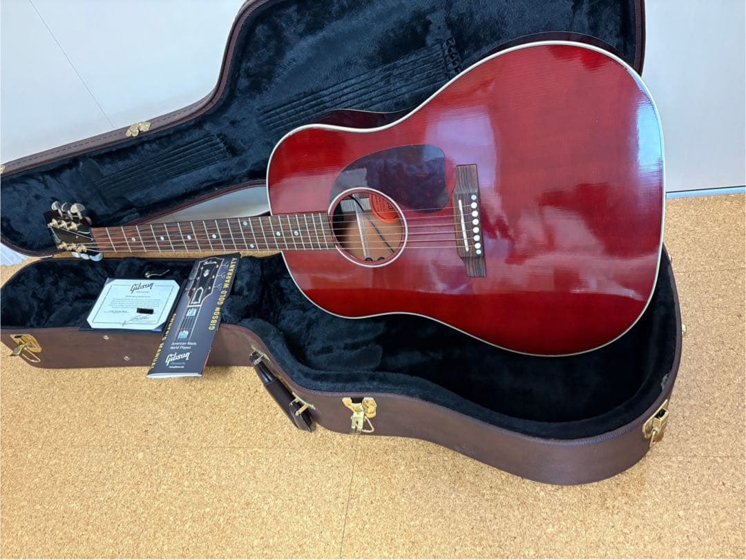 Gibson CustomShop J-45 WineRed 2015年製