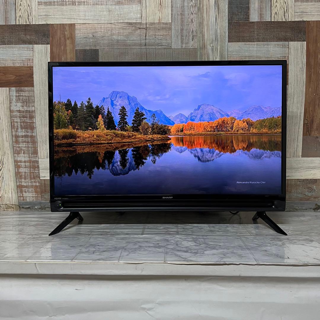 即日受渡❣️全国送料込3年前購入シャープ32型液晶テレビ外付けHDD録画対応