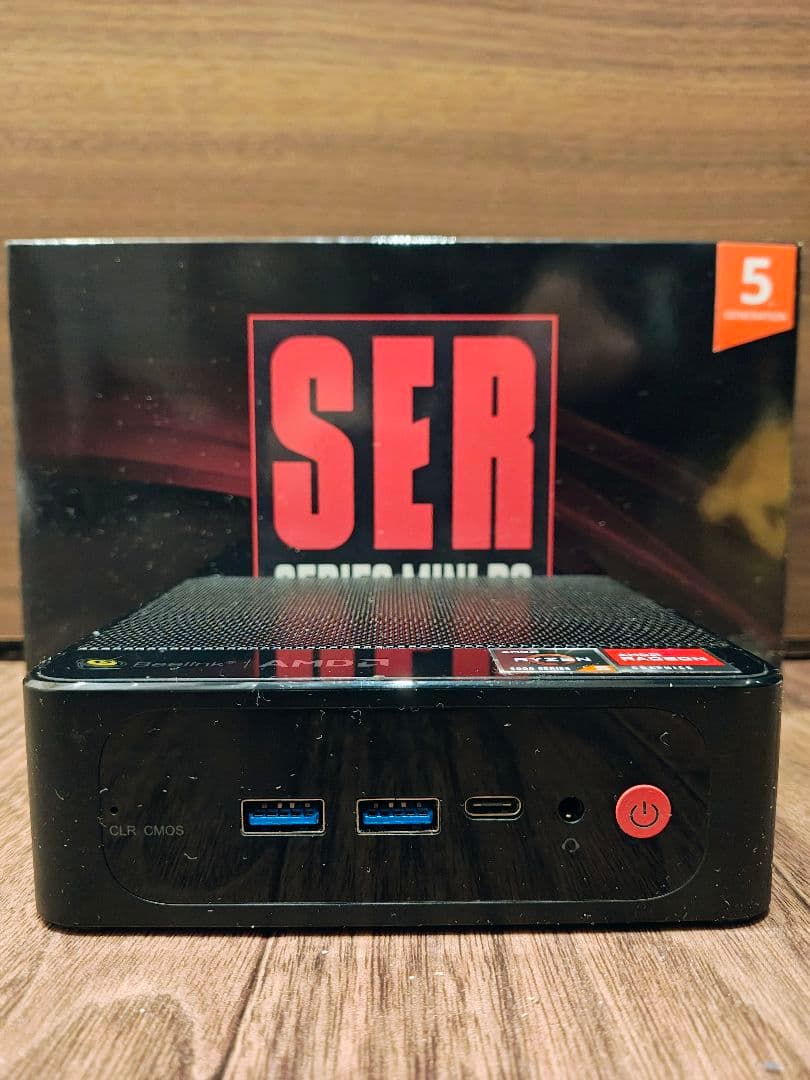 ミニPC Beelink SER5 (AMD Ryzen 5 5500U)