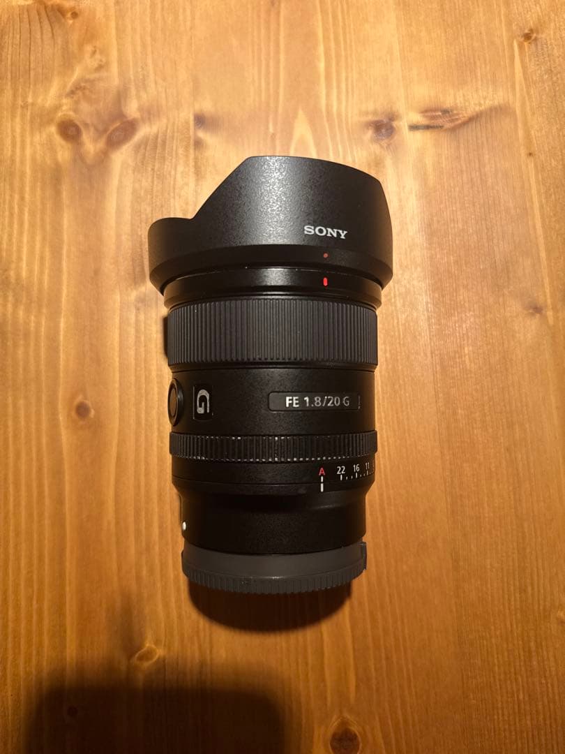 Sony FE 20mm F1.8 G Eマウントレンズ(12月まで保証付き)
