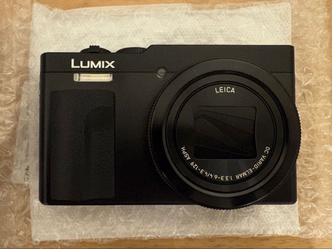 LUMIX DC-TZ99 ブラック 使用回数1回の美品