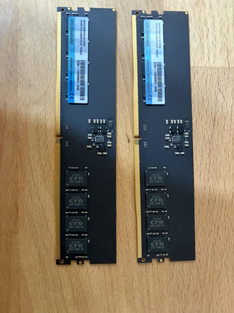 CFD DDR5 メモリー 16GB 2枚組