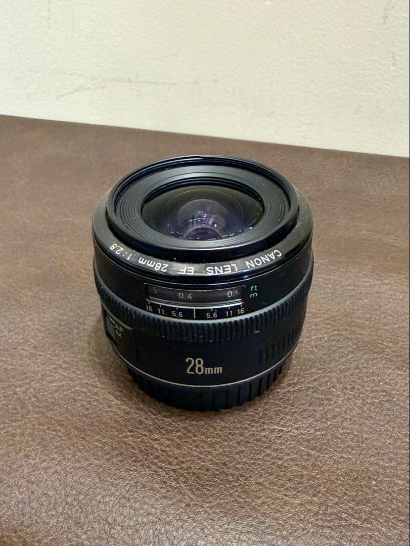 【美品】Canon EF 28mm f/2.8 レンズ