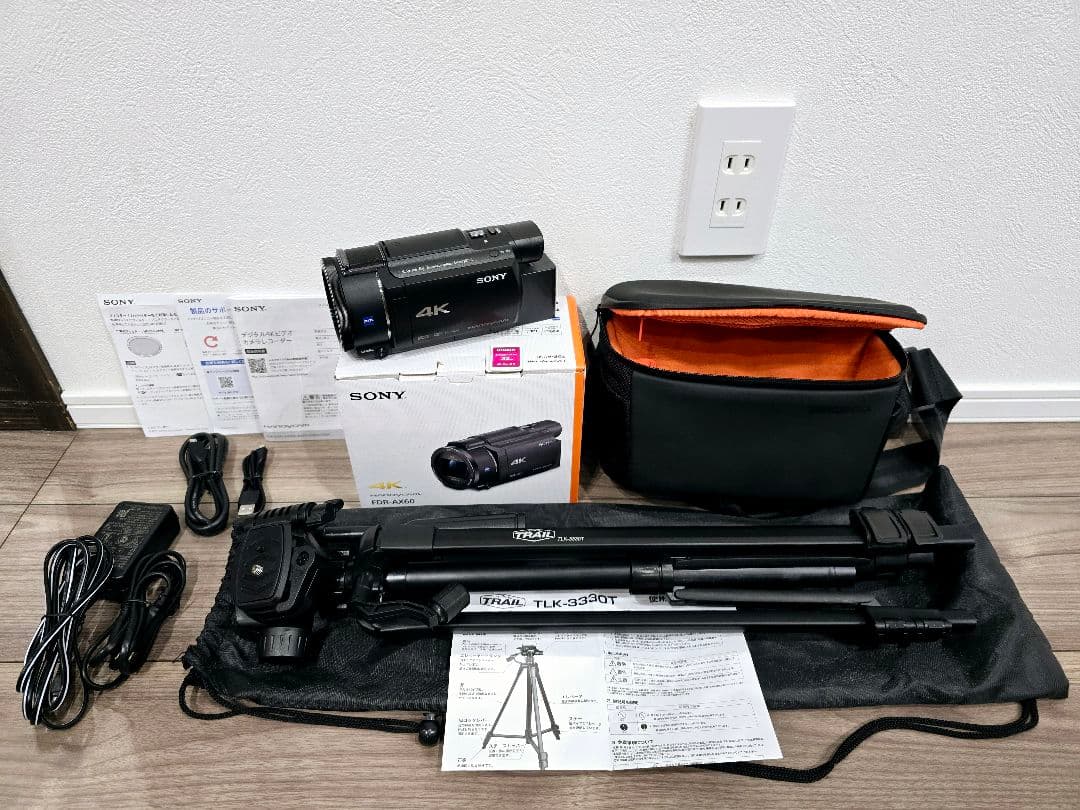 SONY FDR-AX60 4Kビデオカメラ美品