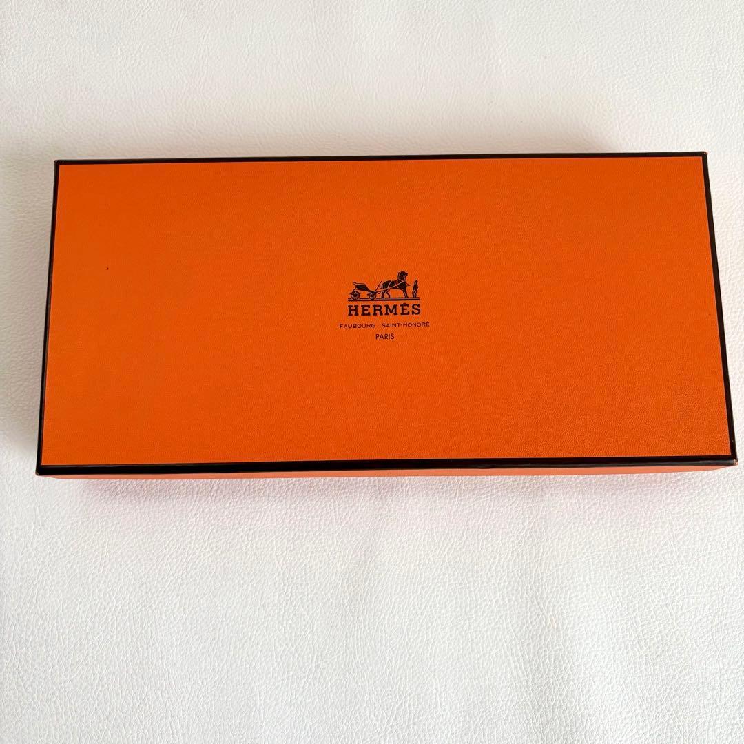 【タグ付き未使用保管品】【エルメス】ハンドタオル ハンカチ ２枚セット Hロゴ
