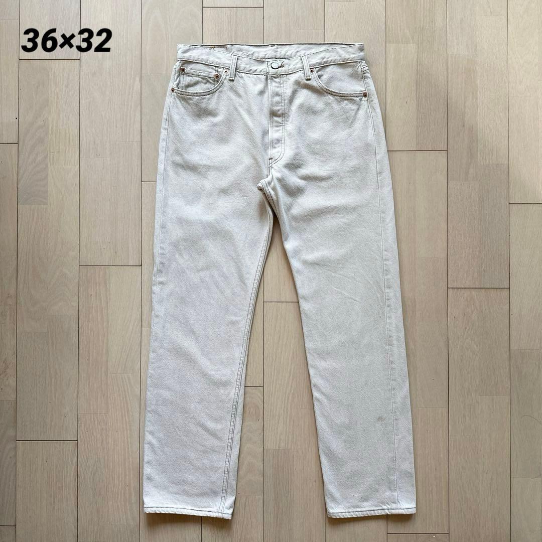 生成 90s USA製 Levi’s 501 リーバイス ベージュ 0612