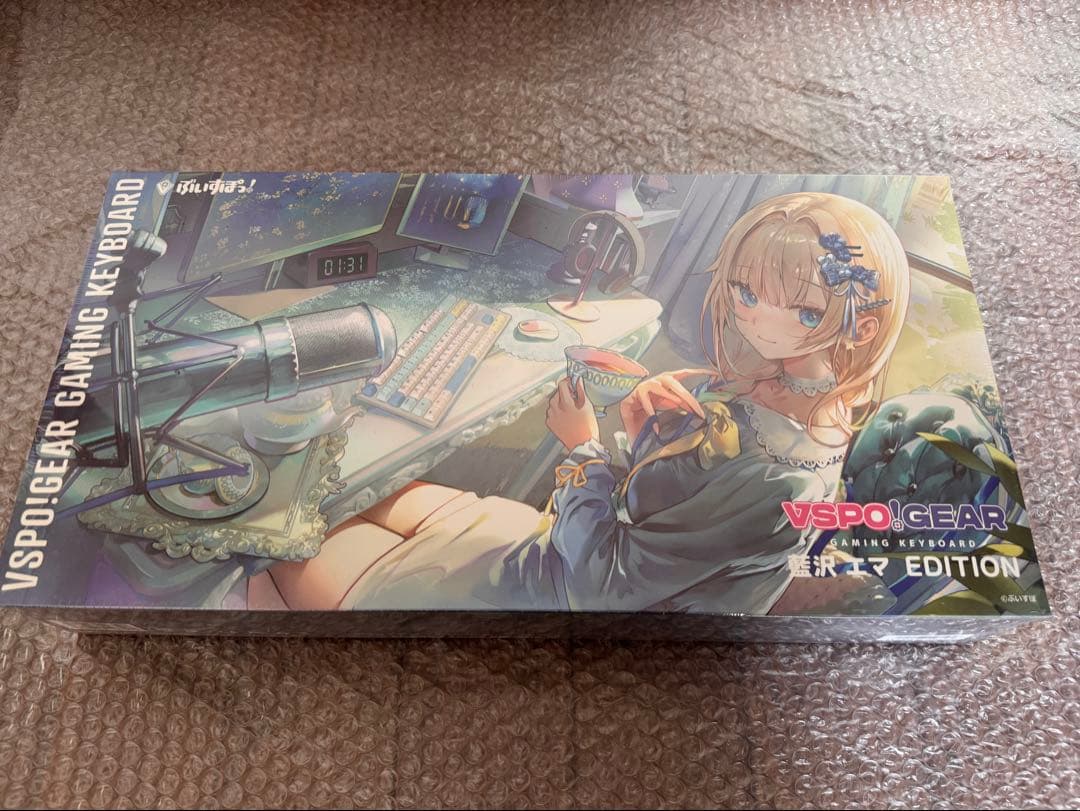 VSPO! GEAR ゲーミングキーボード 第2弾 - 藍沢エマEdition