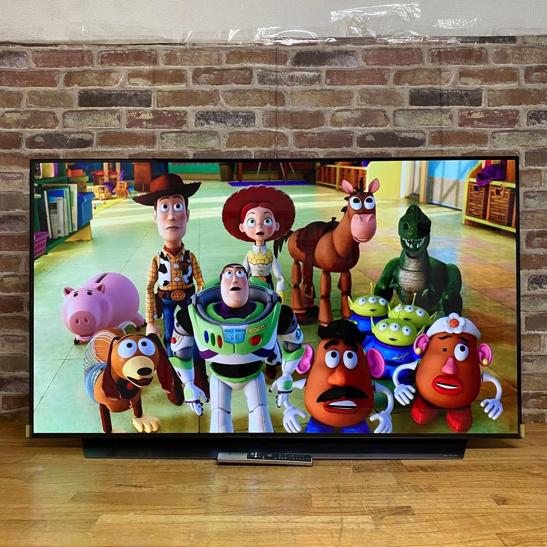 LG 55V型 4K有機ELテレビ OLED55C1PJB 動画アプリ 22年製