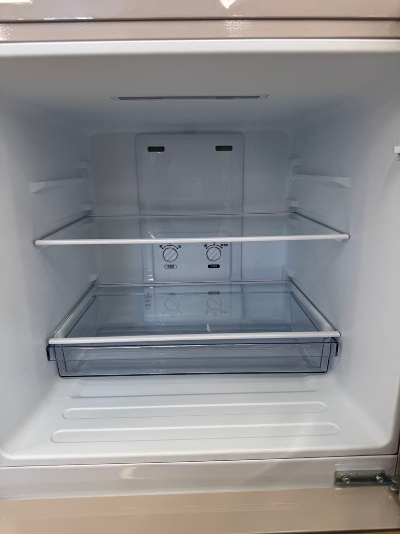 F028 TWINBIRD ２ドア　冷蔵庫　ガラスドア　右開き　2021年製