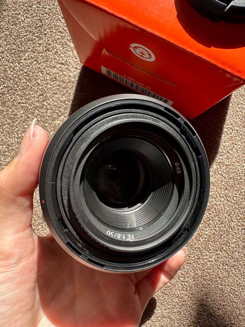 【美品】SONY FE 50mm F1.8 単焦点レンズ