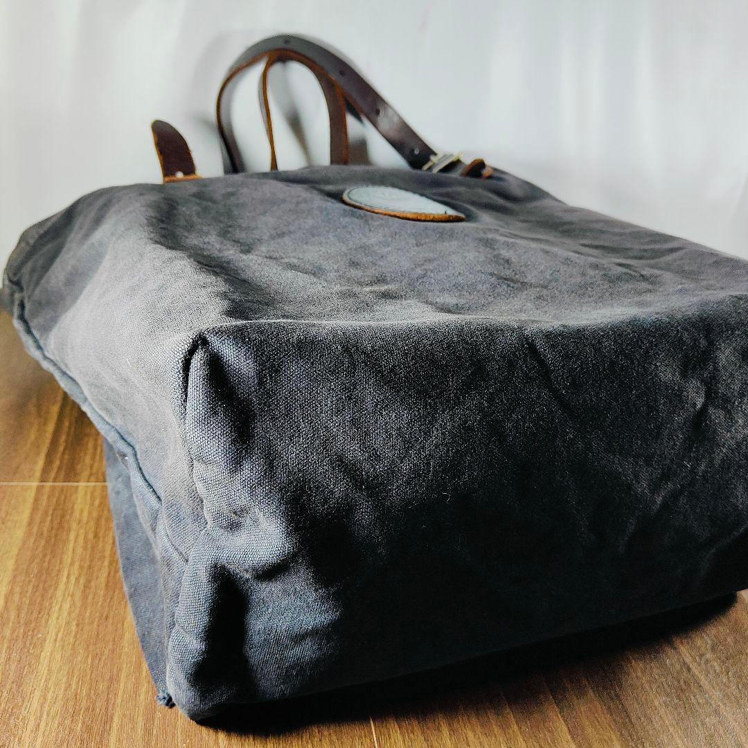 【USA製ヴィンテージ】DULUTH PACK　極厚キャンバス×極厚艶本革トート