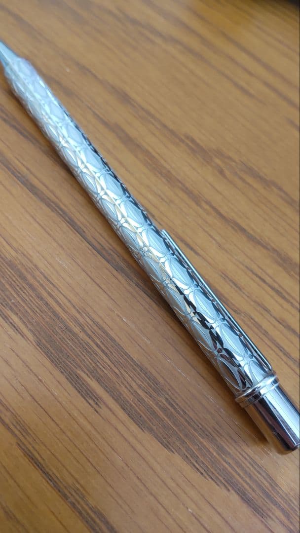 Cartier シルバー ボールペン カルティエ サントス C ドゥ