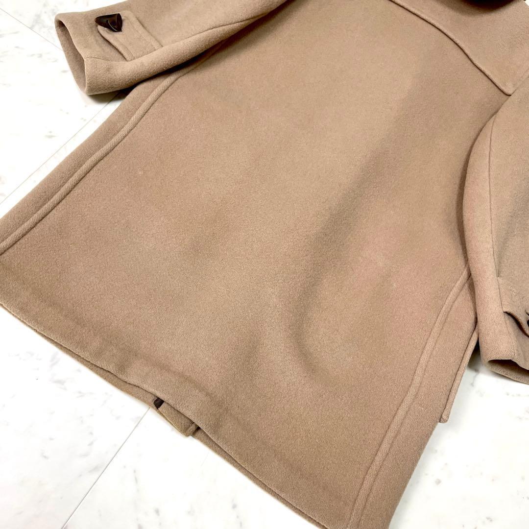 専用【美品】バーバリーズ ダッフルコート ノバチェック ウール キャメル XL
