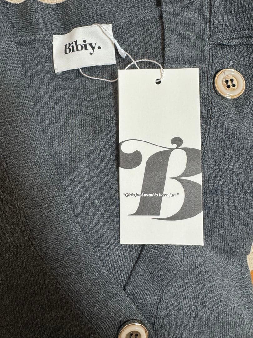 BIBIY. DINER CARDIGAN タグ付き 即発送可