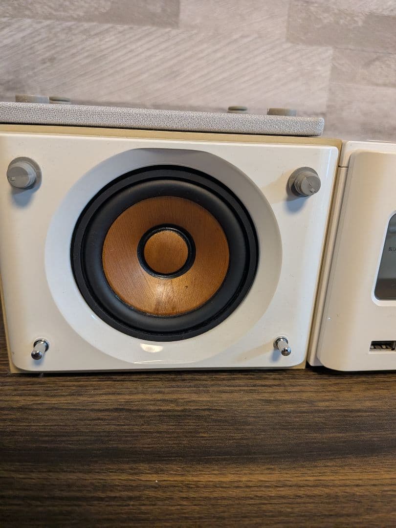 JVC EX-S1 ミニコンポ CDプレーヤー ナチュラルウッド ウッドコーン