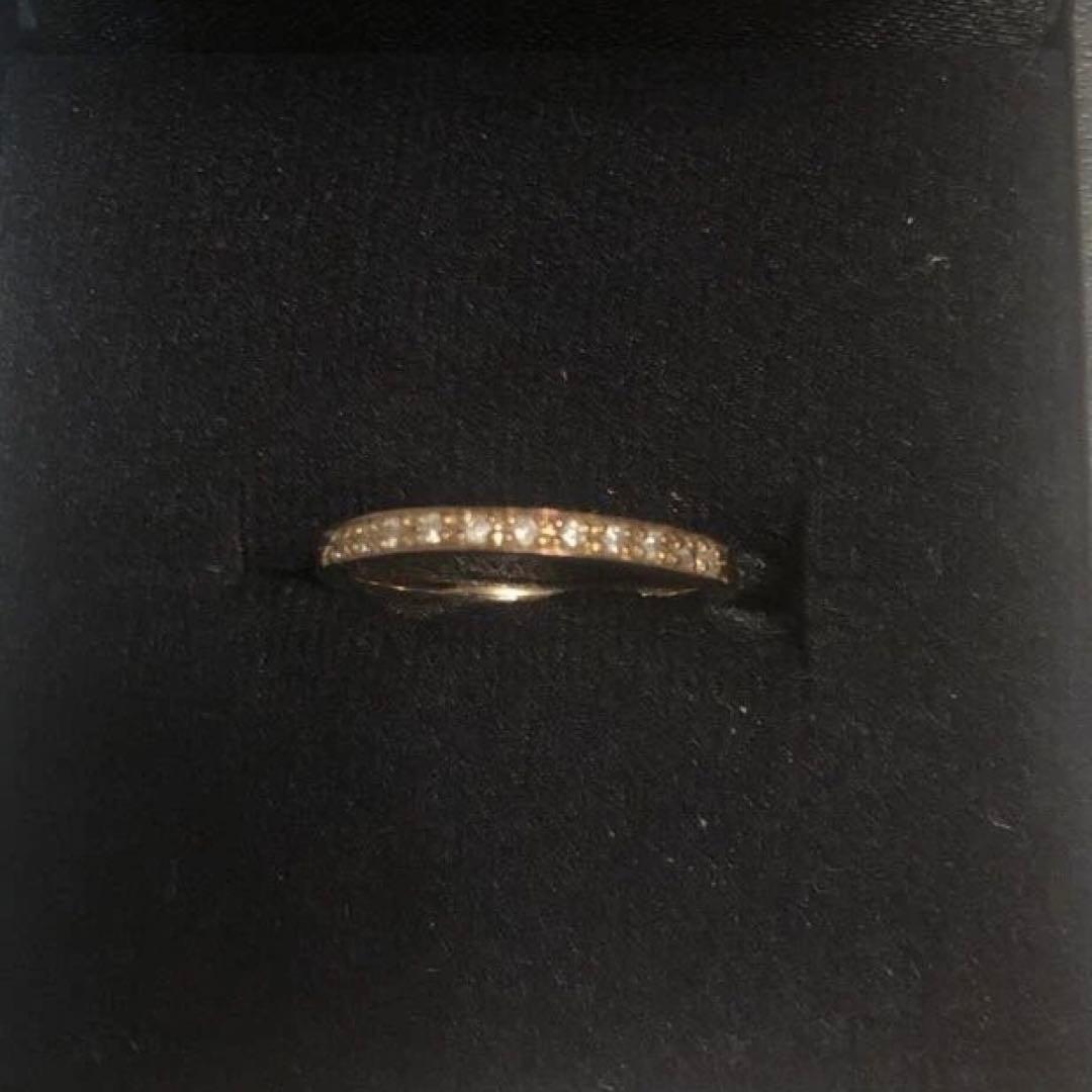 ヨンドシー4°C K18PG ダイヤモンドリング ピンキー#3