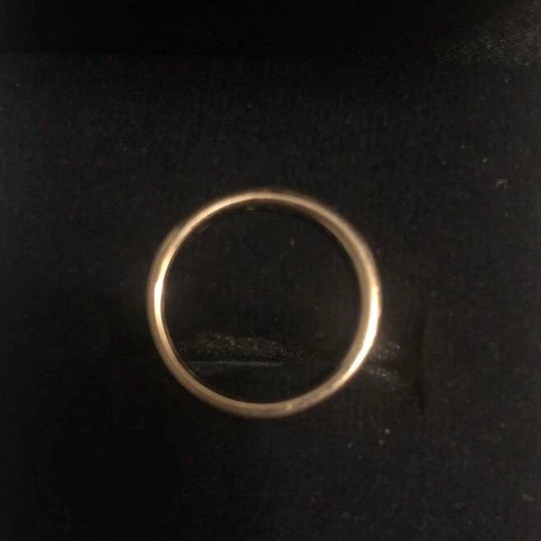 ヨンドシー4°C K18PG ダイヤモンドリング ピンキー#3