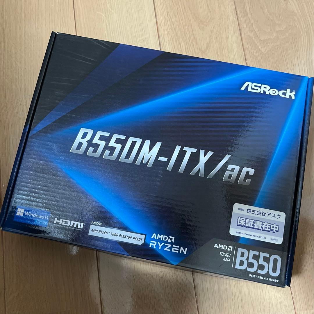 ASRock B550M-ITX/ac マザーボード
