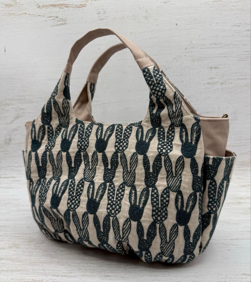 ミナペルホネン ポンピア ハンドメイドバッグ 820Ⓐ