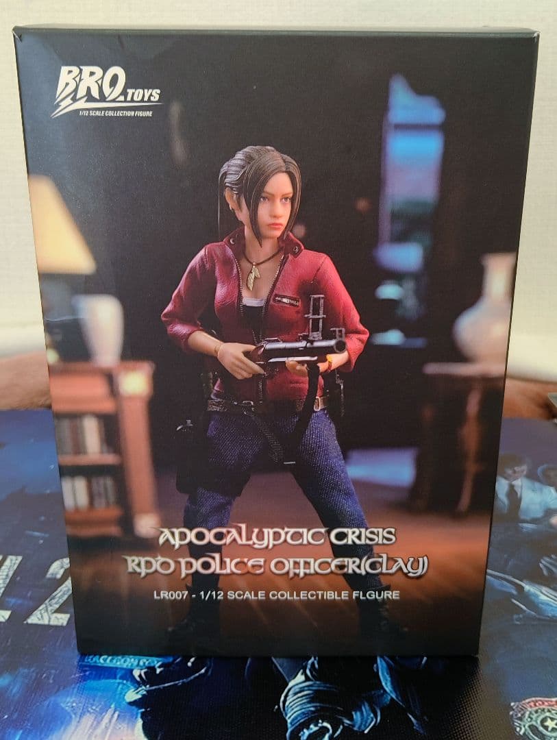 バイオハザード② [ クレア・レッドフィールド] 1/12.BROTOYS社製