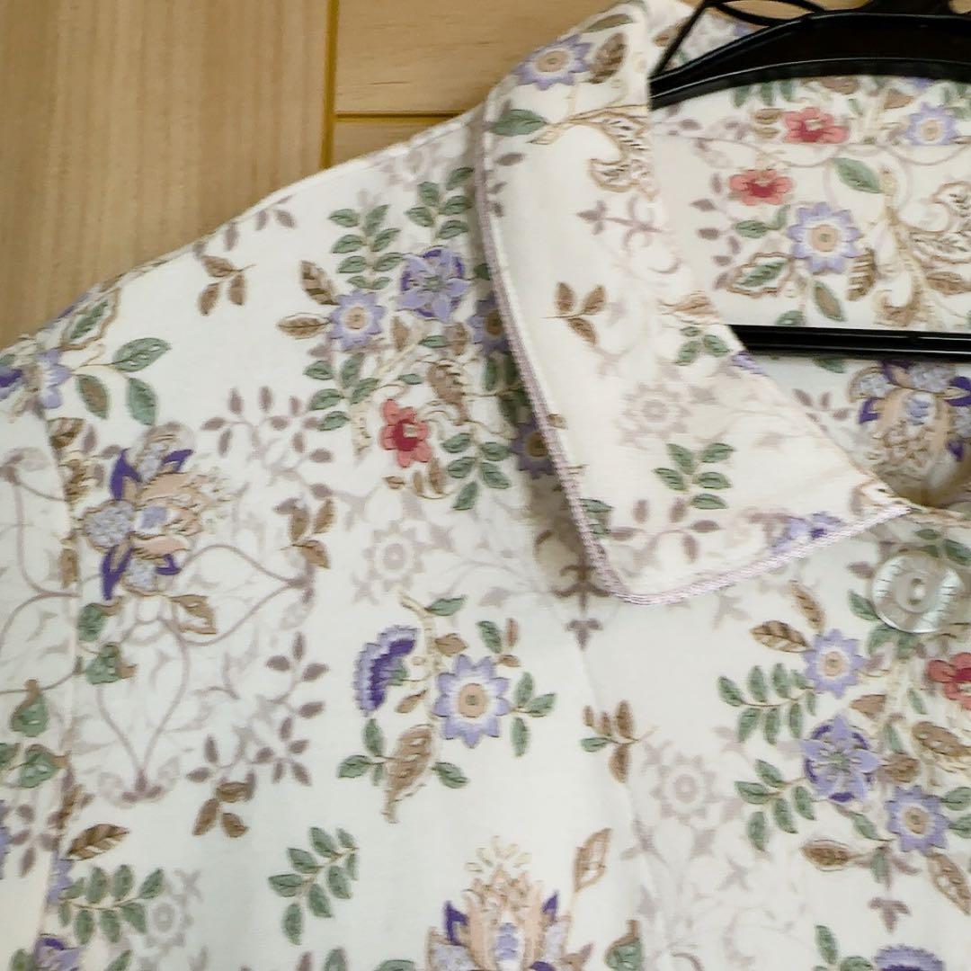 ワコール　ミントンパジャマ あったか　長袖 長パンツ　綿100% M