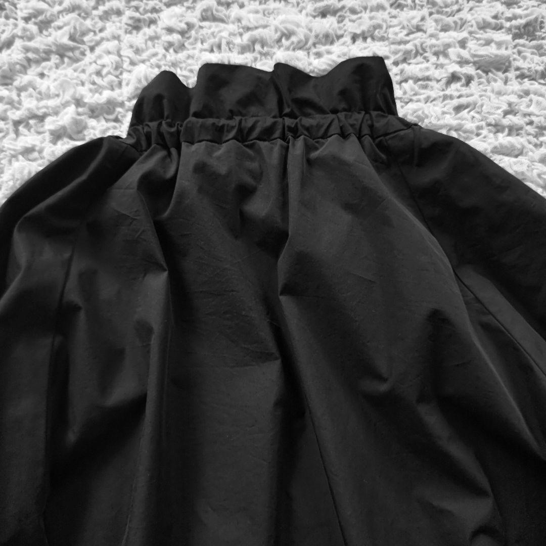 journal standard l'essage　リボンブラウス　ブラック