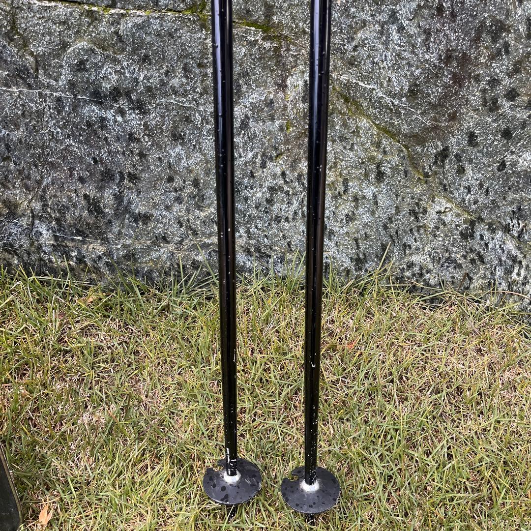 HEAD ジュニアスキー(137cm)、ストック(105cm)セット