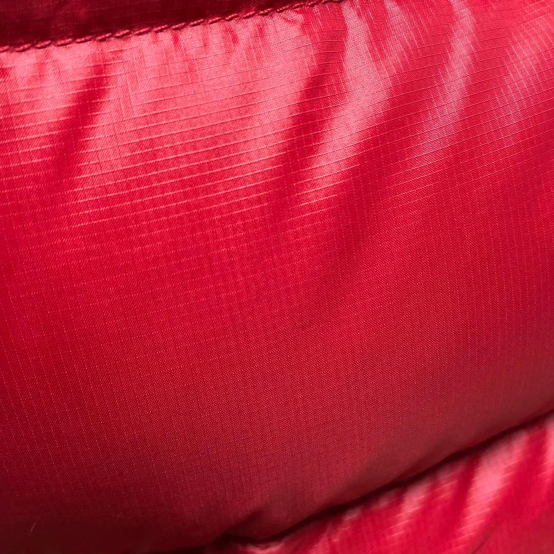 ノースフェイス ダウンジャケット ヌプシ2 レッド レディース