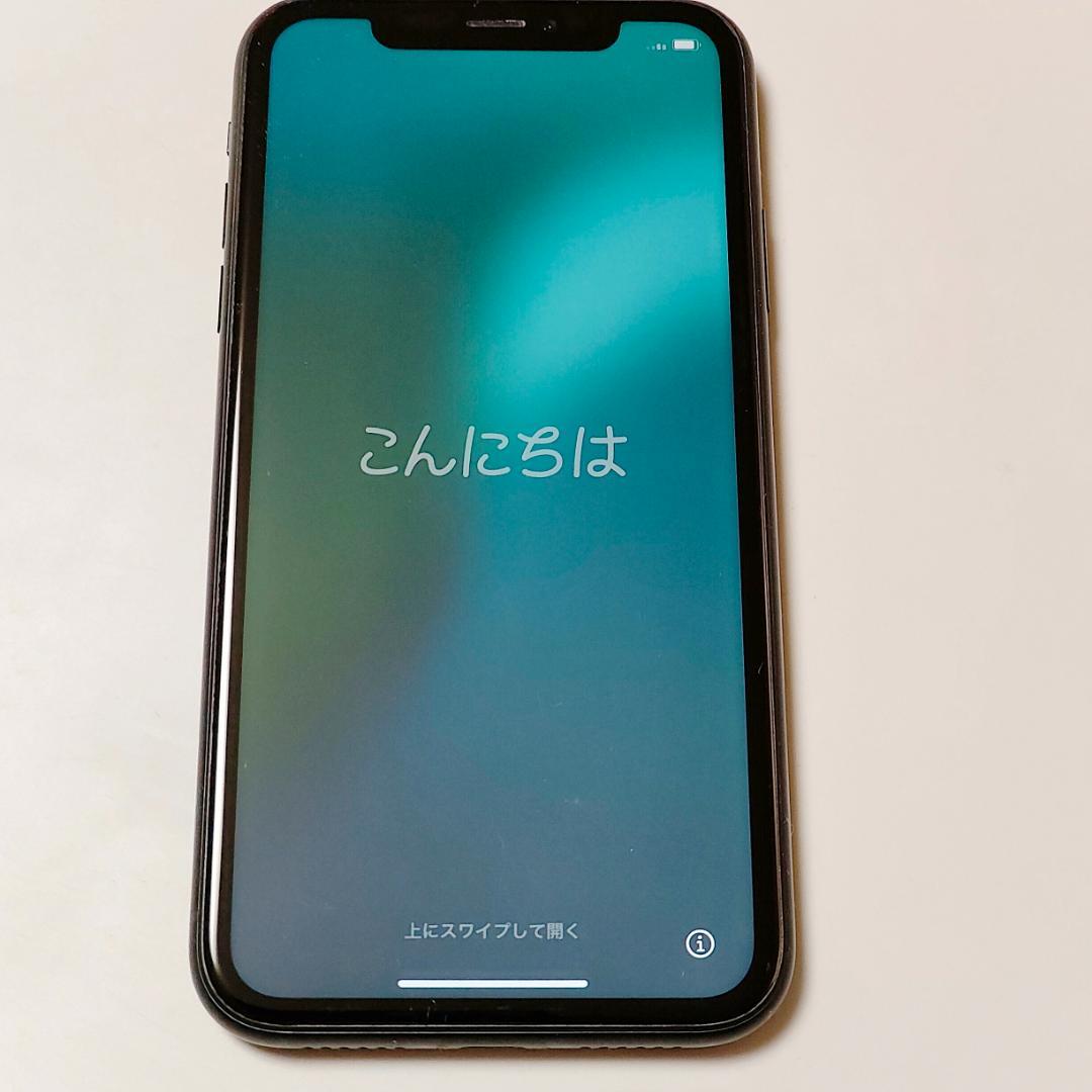 中古 Apple iPhone XR 本体のみ 64GB ブラック SIMフリー