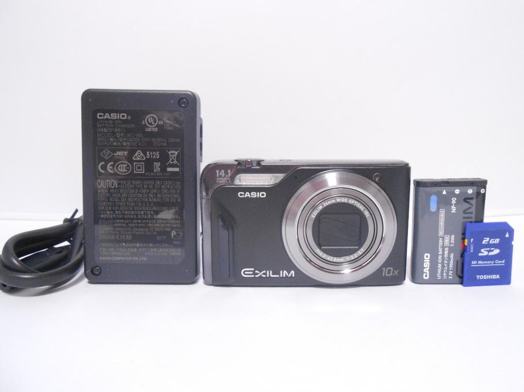 【JERRY】 カシオ　CASIO EXILIM EX-H15 ブラック