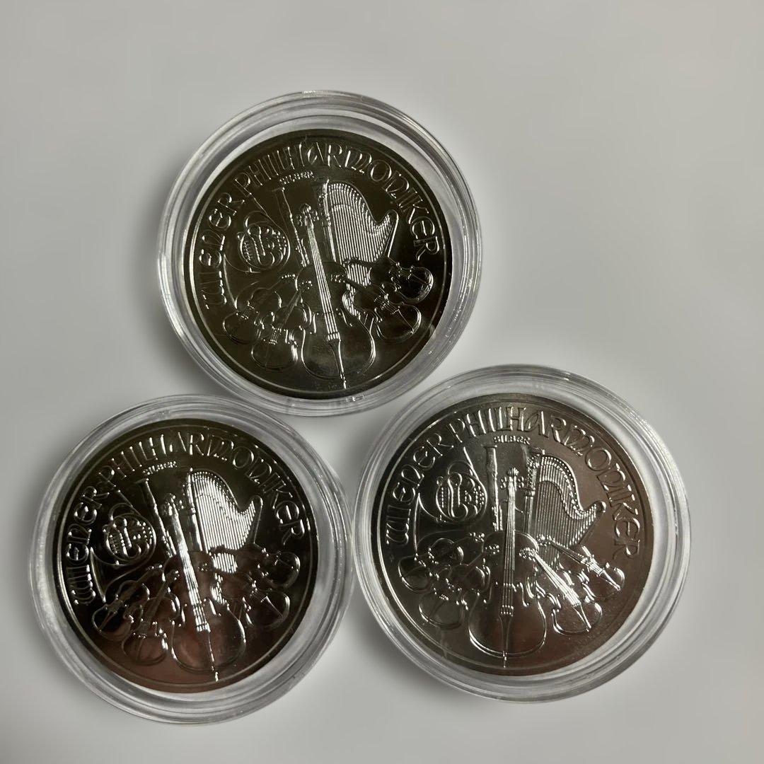 2017年ウィーン銀貨3枚