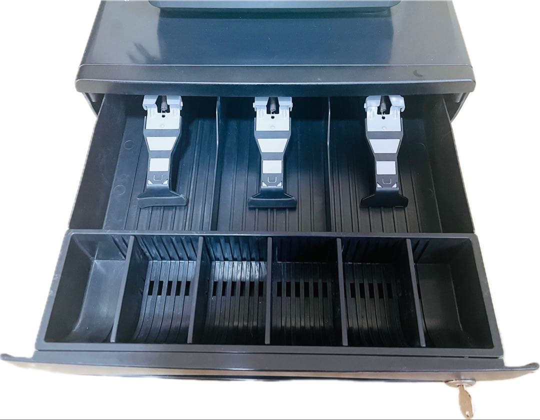 CASIO カシオ 電子レジスター NL-300 動作確認済 鍵付き