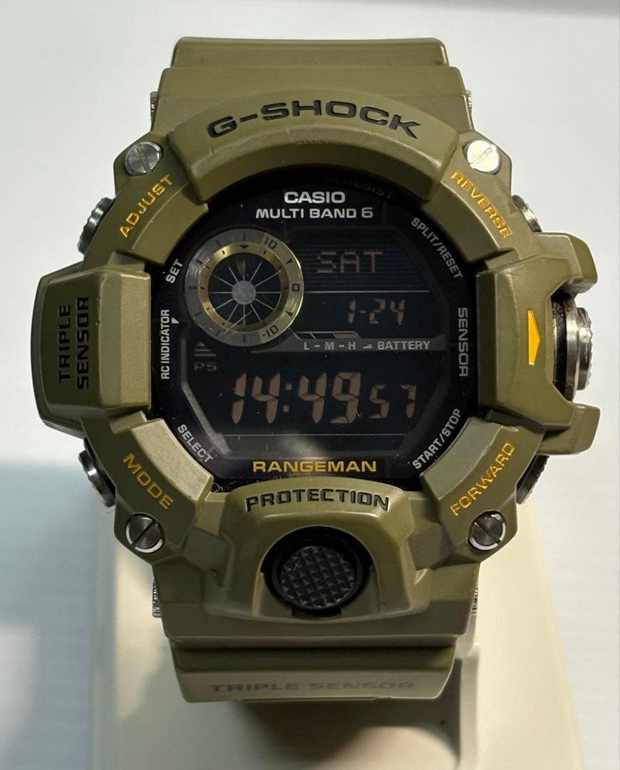 箱付・美品❗️CASIO・G-SHOCK・レンジマン・GW−9400・電波ソーラー