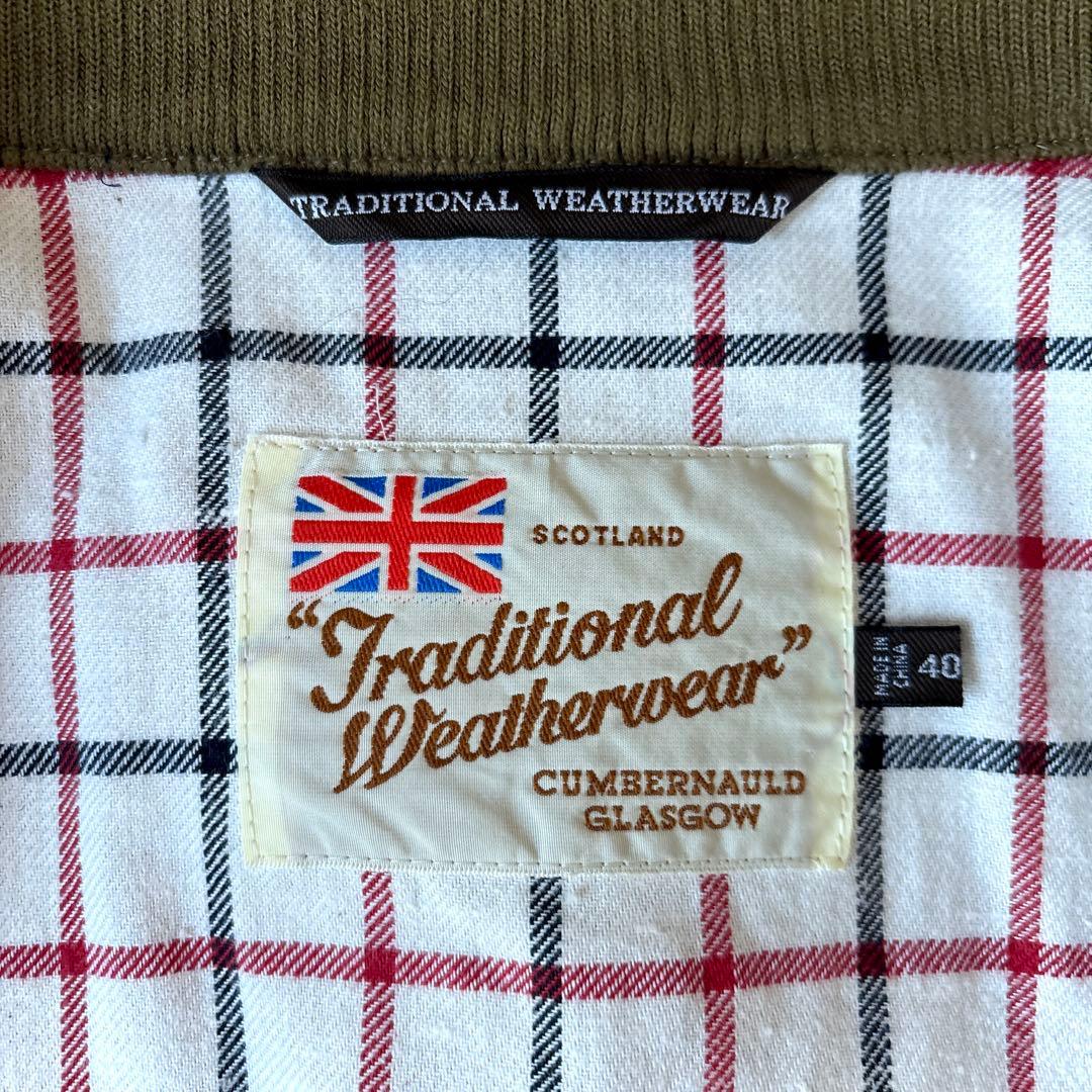 美品 トラディショナルウェザーウェア Lスウィングトップ ハリントンジャケット_
