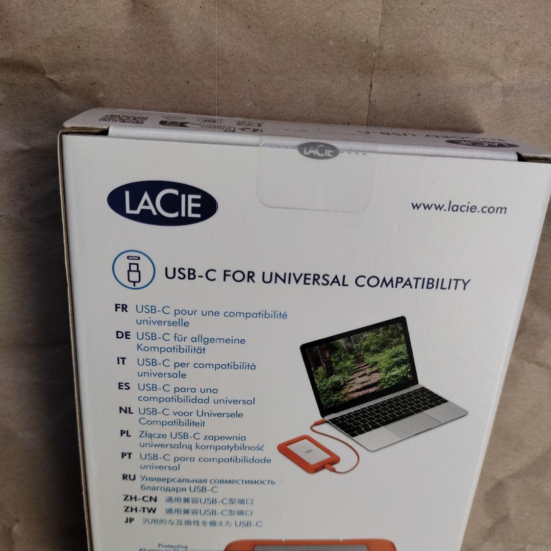 LaCie ラシー ポータブルHDD ハードディスク 2TB
