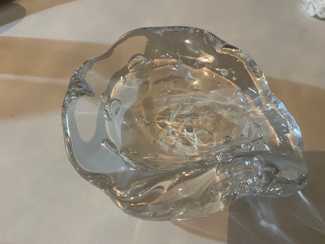 美品【comma】WATER. (INCENSE HOLDER)お香立て ガラス