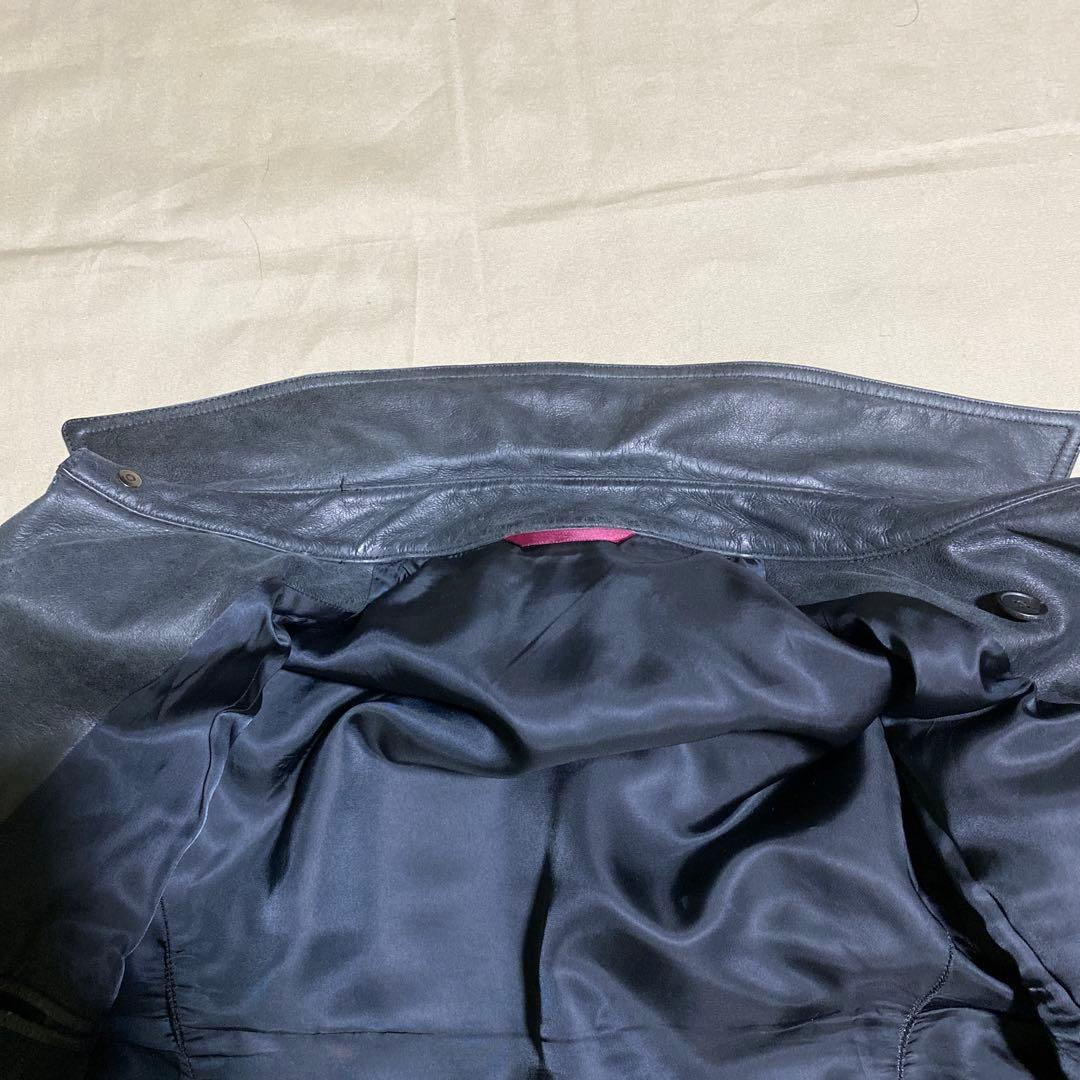 Paul Smith 牛革　ライダースＬ