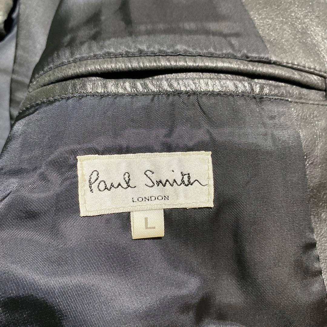 Paul Smith 牛革　ライダースＬ