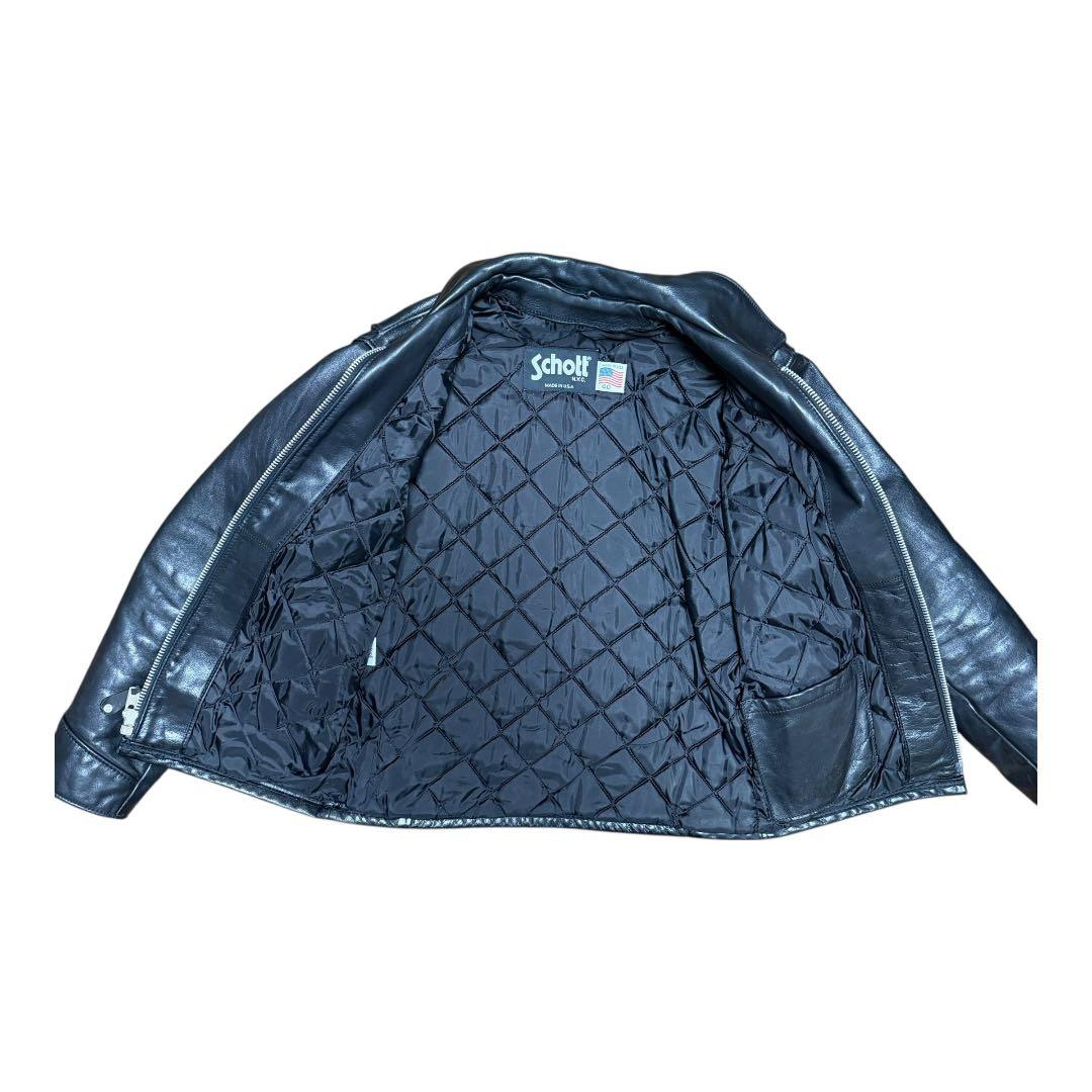 【Schott】AT101 シングルライダース サイズ40 美品