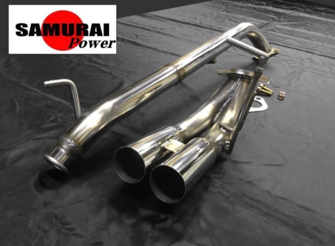 SAMURAI Power ステンレス デュアルマフラー